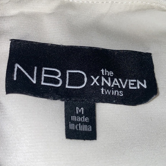 NBD x Naven Twins Lifestyle Dress Black Size Medium - Picture 8 of 8
